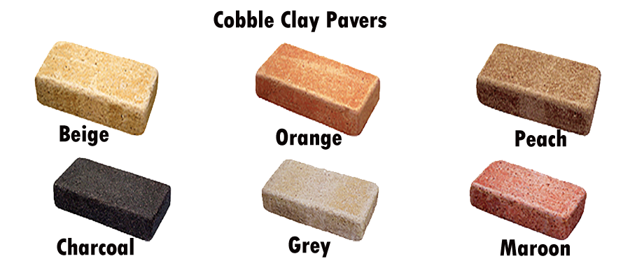 Cobble Clay Pavers